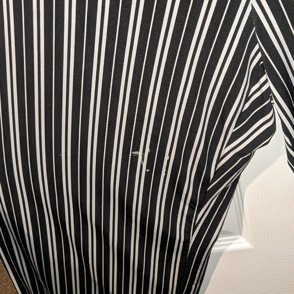 🌞 3/$15 Ruby Rd Striped Gaucho Pants, Size L *flaw* - Picture 5 of 5